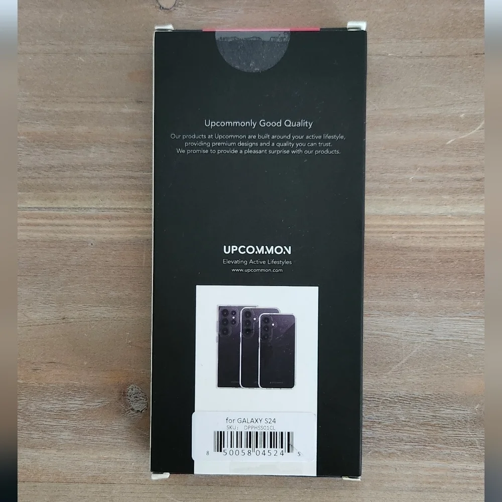 📱 Crystal Fit Clear Case for Samsung Galaxy S24 – Slim, Scratch Resistant, NWT